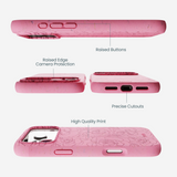 Bubblegum Pink Rosettes iPhone 17 Pro Max Case