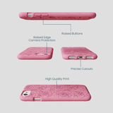 Bubblegum Pink Rosettes iPhone 6/6s/7/8/SE Case