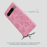 Bubblegum Pink Rosettes Google Pixel 8 Pro Case