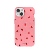 Bubblegum Pink Rosy Ladybug iPhone 14/16e Case