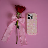 Seashell Rosy Bows iPhone 13 Pro Max Case