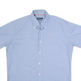 RENATO CAVALLI Mens Shirt Blue Check M