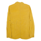 G-STAR Womens Plain Shirt Yellow Viscose Long Sleeve S