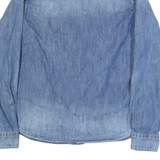 REPLAY Womens Denim Shirt Blue Long Sleeve M