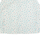 SAINT-HONORE Womens Shirt Cream 90s Spotted Long Sleeve M