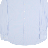 BOSS HUGO BOSS Slim Fit Mens Plain Shirt Blue Long Sleeve L