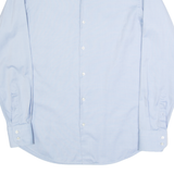 HUGO BOSS Mens Plain Shirt Blue Long Sleeve L