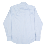 HUGO BOSS Mens Plain Shirt Blue Long Sleeve L