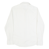 JOOP! Slim Fit Mens Shirt White Striped Long Sleeve M