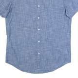 TOMMY HILFIGER New York Fit Mens Shirt Blue M