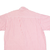 LAST SCENE Womens Shirt Red 90s Striped M