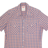 LEVI'S Mens Shirt Pink Check M