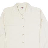 MAMMUT Womens Plain Shirt Cream Long Sleeve M