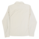 MAMMUT Womens Plain Shirt Cream Long Sleeve M