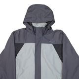 REEBOK Mens Jacket Grey Hooded S