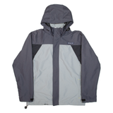 REEBOK Mens Jacket Grey Hooded S