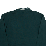 TOP STITCH Womens Sweatshirt Green High Neck M