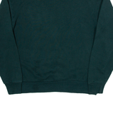 TOP STITCH Womens Sweatshirt Green High Neck M