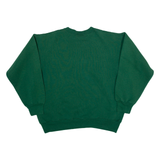 HAINES Womens Sweatshirt Green L