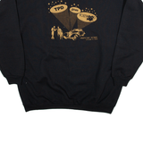 HAINES Amgen Womens Sweatshirt Black 2XL