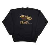 HAINES Amgen Womens Sweatshirt Black 2XL