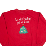 GAME Womens Sweatshirt Red XL