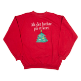 GAME Womens Sweatshirt Red XL