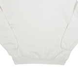 TOP STITCH Flower Print Womens Sweatshirt Blue XL