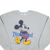 DISNEY Mickey Mouse Womens Sweatshirt Grey L