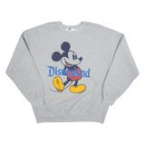 DISNEY Mickey Mouse Womens Sweatshirt Grey L