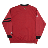 NFL Cardinals Football Mens Sweatshirt Red V-Neck USA 2XL