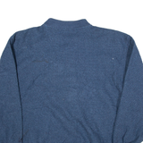 LEE Broncos Mens Sweatshirt Blue V-Neck USA L