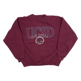 GEAR UCSD Mens Sweatshirt Maroon USA L