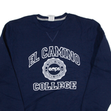 RUSSELL ATHLETIC El Camino College Mens Sweatshirt Blue USA M