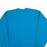 HAINES Mens Sweatshirt Blue USA M