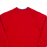 BLAIR Mens Sweatshirt Red High Neck USA L