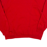 BLAIR Mens Sweatshirt Red High Neck USA L