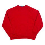 BLAIR Mens Sweatshirt Red High Neck USA L
