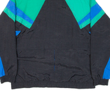 CRUYFF SPORTS Mens Track Jacket Black Nylon Colourblock L