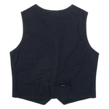 HENNES Womens Blazer Waistcoat Black Floral M