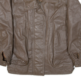 Womens Jacket Brown Leather M