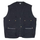 JOE MCCOLLUM Mens Gilet Blue 2XL
