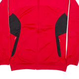 ADIDAS Mens Track Jacket Red L