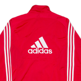 ADIDAS Mens Track Jacket Red L