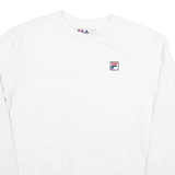 FILA Mens Sweatshirt White S
