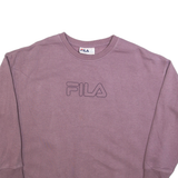 FILA Womens Sweatshirt Purple XL