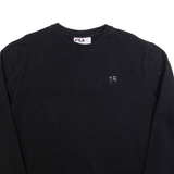 FILA Mens Sweatshirt Black L