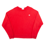 CHAMPION REVERSE WEAVE Mens Sweatshirt Red L