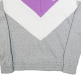 FILA Womens Sweatshirt Grey 1/4 Zip S