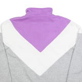 FILA Womens Sweatshirt Grey 1/4 Zip S